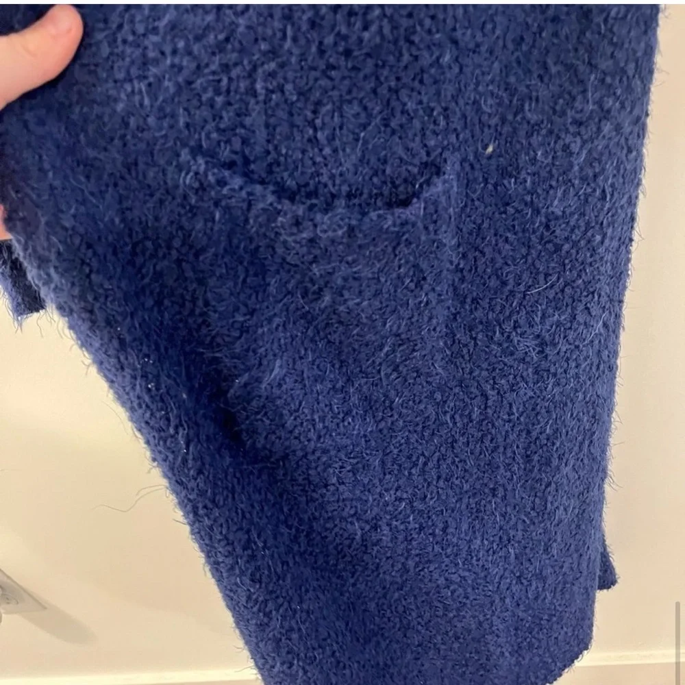 Popcorn Duster Open Front Sweater NWOT - Picture 9 of 9